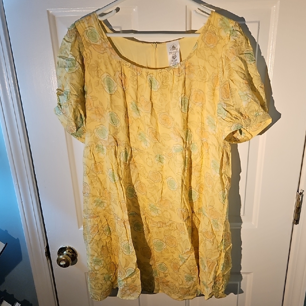 Disney Yellow Floral Dress